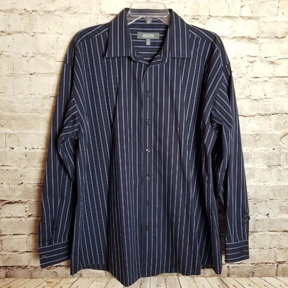 Kenneth Cole Reaction Other - Kenneth Cole Reaction Striped Dress Shirt